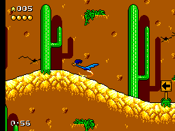 Desert Speedtrap Starring Road Runner and Wile E. Coyote Screenshot 1